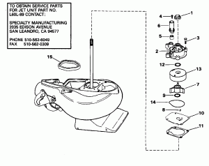 Jet Drive Unit - J70jl Only (Jet Drive Unit - J70jl Only)