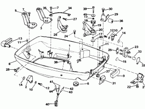 ������ ������ ��������� (Lower Engine Cover)