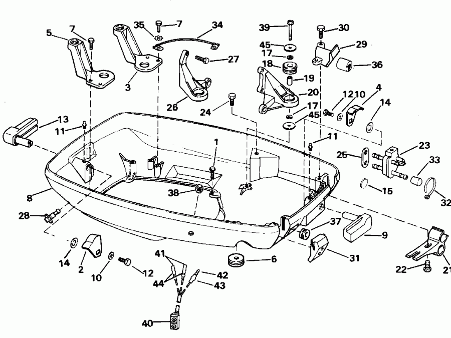 ��������� ����� EVINRUDE E60TTLEDR 1996  - wer ������ ��������� (�����)