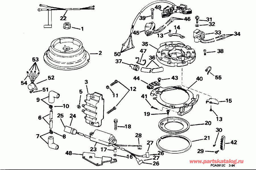 �������� ����� Evinrude E6SLEDS 1996  - nition / nition