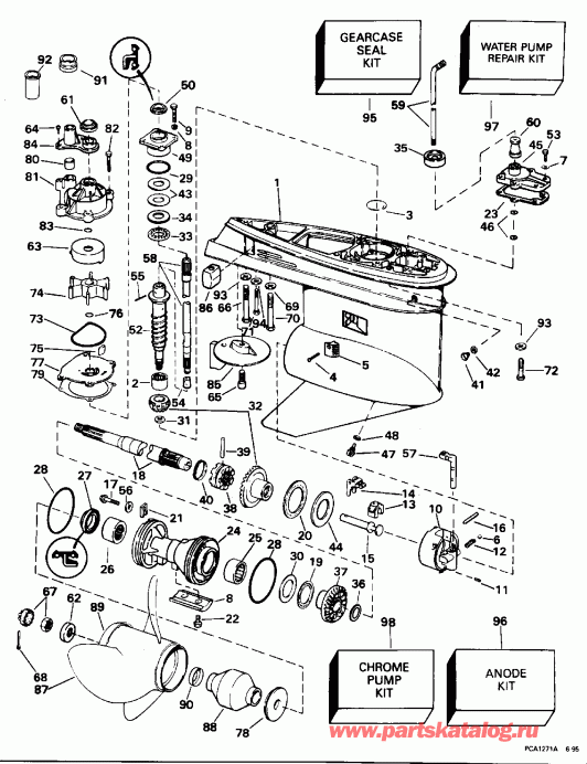 ����� ������� E90SLEDR 1996  - 25 In. Models