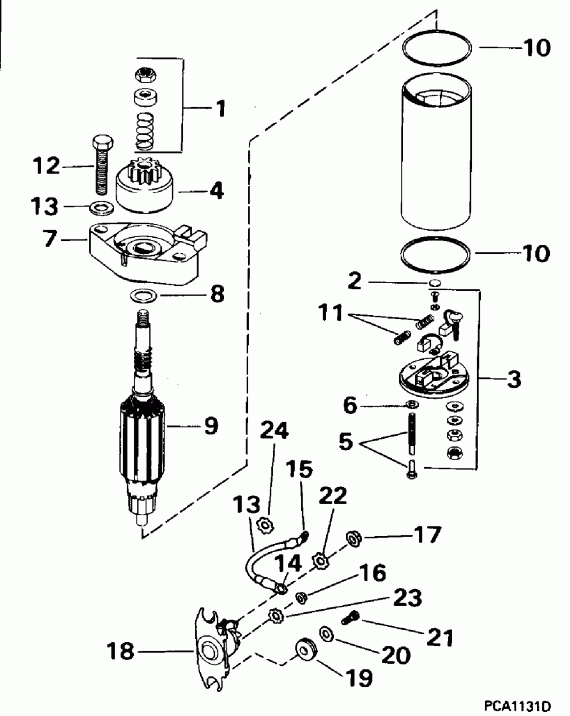 �������� ��������� ����� ������� HE10FDEDC 1996  - arter Motor & Solenoid