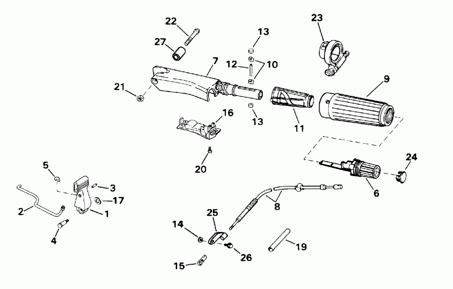 �������� ����� ������� HE15KCLN 1996  - eering & Shift Handle - ee������ & ������������� Handle