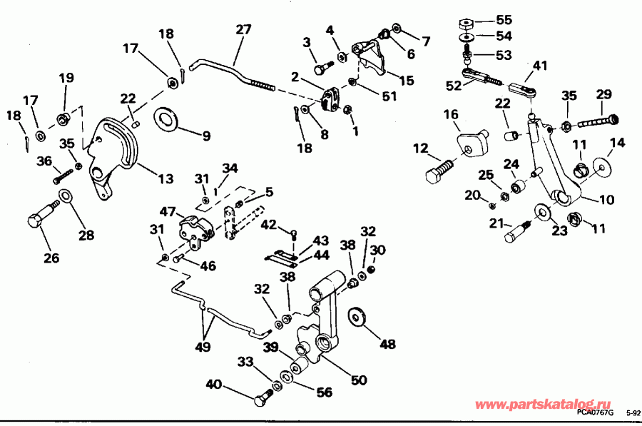 ��������� ��������� Evinrude HE45RCLEDS 1996  - ift & ����������� ��������age