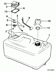 ��������� ��� - 6 ������ (Fuel Tank - 6 Gallon)