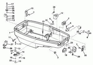 ������ ������ ��������� (Lower Engine Cover)