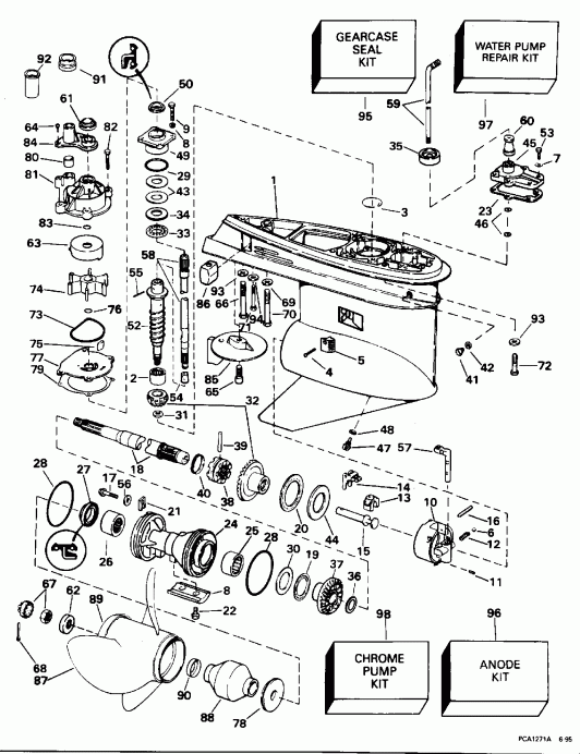 ��������� ������� L115GLEDC 1996  - 25 In. Models