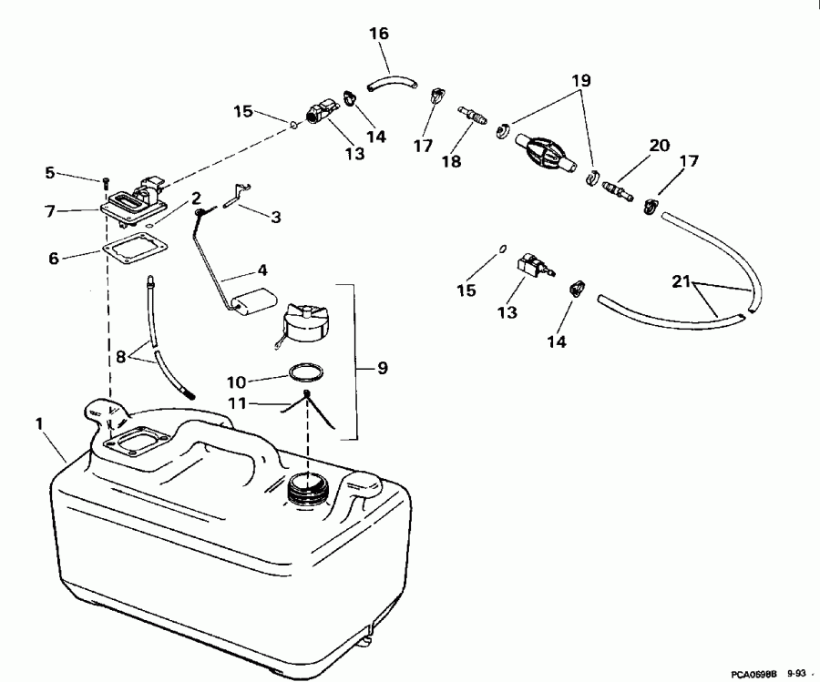  ������� SE15RPG 1996  - 6 ������ - 15kc Models Only / 6 Gallon - 15kc Models Only