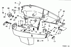 ������ ������ ��������� (Lower Engine Cover)