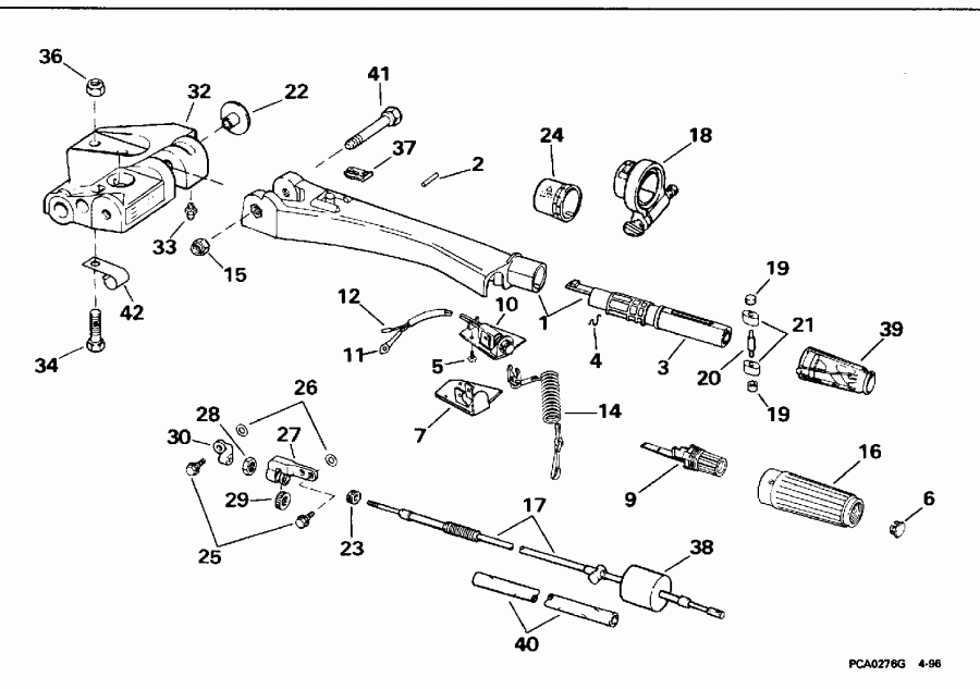 ��������� �������� ����� ������� SE40RPLH 1996  - ee������ Handle - eering Handle