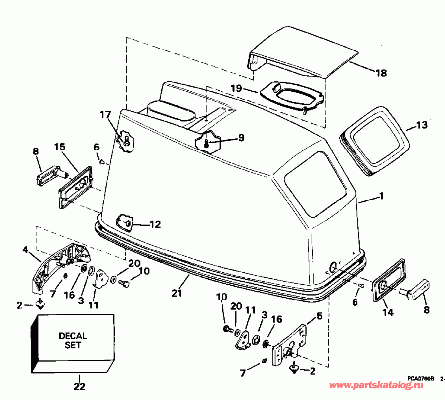 ��������� Evinrude SE40RPYH 1996  - Johnson