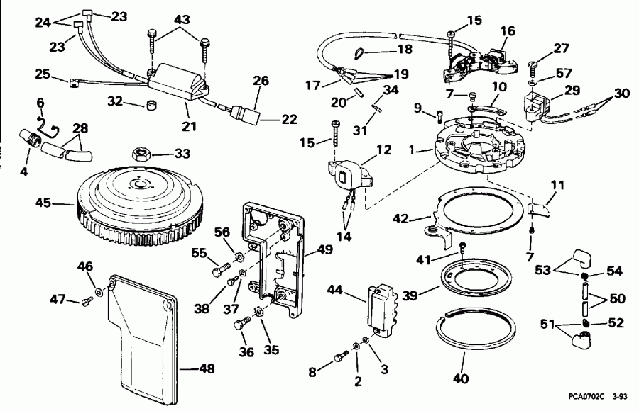 ��������� ����� EVINRUDE SE40RSLZ 1996  - nition System - nition System