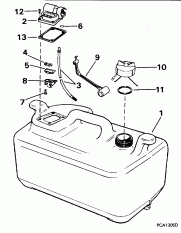 ��������� ��� - 6 ������ (Fuel Tank - 6 Gallon)