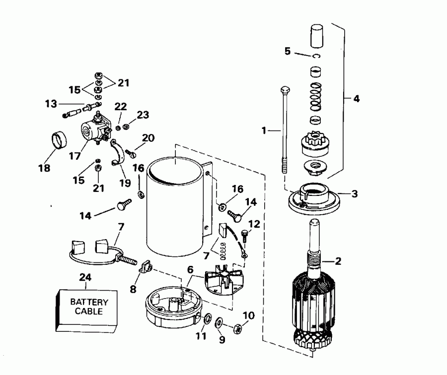  EVINRUDE SE65WMLM 1996  - ectric �������