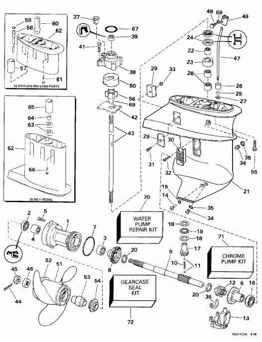  Evinrude BE10FWLEUR 1997  - arcase