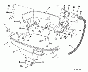 ������ ������ ��������� (Lower Engine Cover)