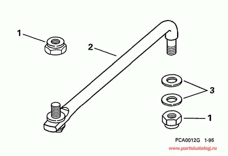 �������� ����� Evinrude BE115SXEUC 1997  - eering Link Kit