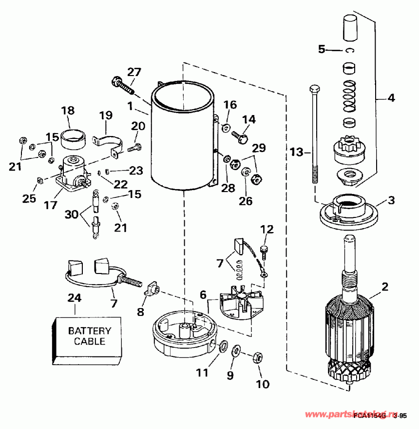��������� ��������� ������� BE130TLEUB 1997  - arter Motor - arter Motor