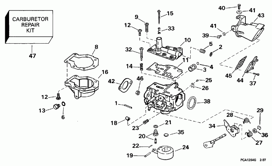 ��������� EVINRUDE BE15FREUA 1997  - 9.9 H.p. - 9.9 H.p.