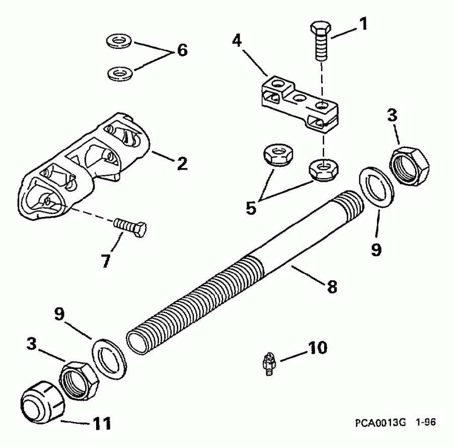 ��������� ����� Evinrude BE175NXEUE 1997  - 150gl, Sl - 175gl, Sl Only / 150gl, Sl - 175gl, Sl Only