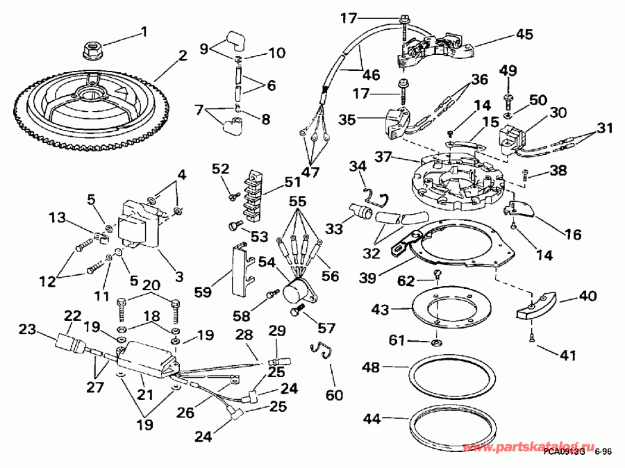 �������� ����� Evinrude BE20SEEUM 1997  - nition / nition