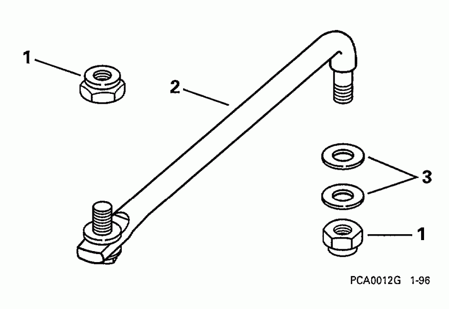  Evinrude BE225SLEUD 1997  - eering Link Kit / ee������ ����������� Kit