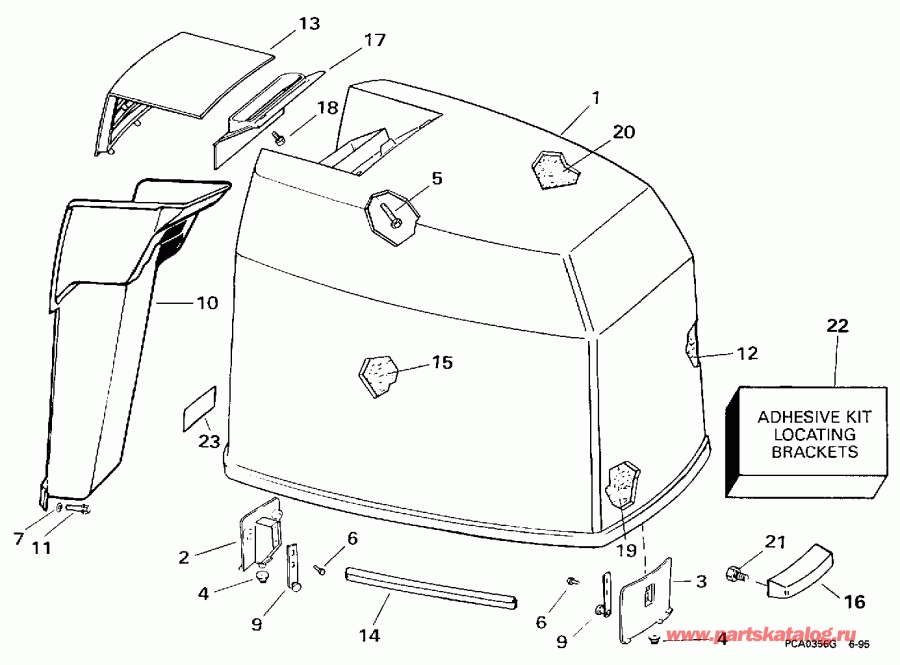 EVINRUDE BE250CXEUM 1997  - Johnson / Johnson