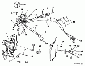���������������� ��������� ������� ��������� (Power Trim/tilt Electrical)