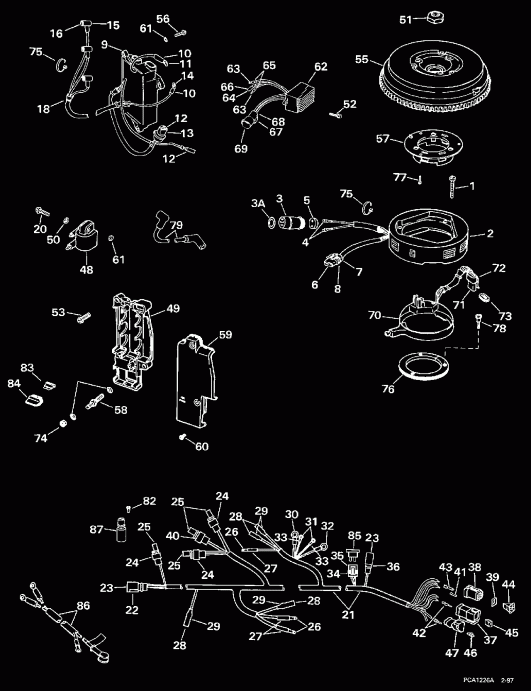 �������� ����� EVINRUDE BE25ARLEUR 1997  - Tnt