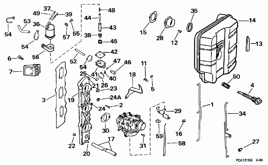 ����� ������� BE25QLEUR 1997  - take ��������� / take Manifold