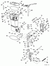 Midsection - ���������������� ��������� ������� (Midsection - Power Trim & Tilt)