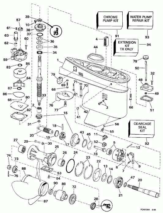  Evinrude BE60ELEUA 1997  - arcase - arcase