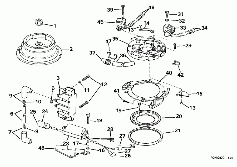  Evinrude BE8RCB 1997  - nition - nition