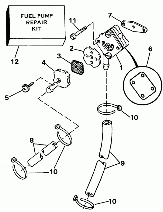 �������� ��������� ����� EVINRUDE BE90ELEUC 1997  - ectric ������� & Solenoid / ectric Starter & Solenoid
