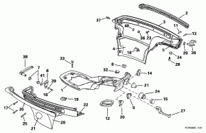 ������ ������ ��������� (Lower Engine Cover)