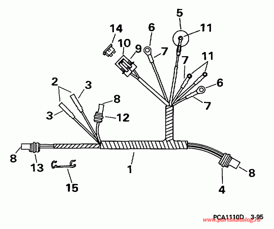 ��������� Evinrude E10FEXEUA 1997  - Te Models / Te Models