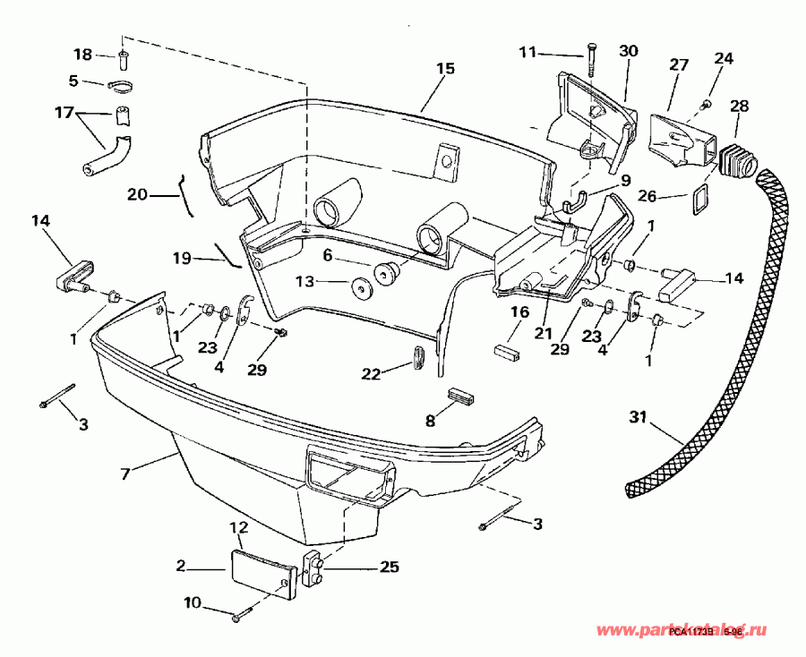 ��������� ��������� Evinrude E115SLEUA 1997  - wer ������ ��������� (�����)