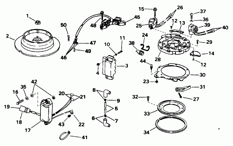  EVINRUDE E115SXEUC 1997  - nition System