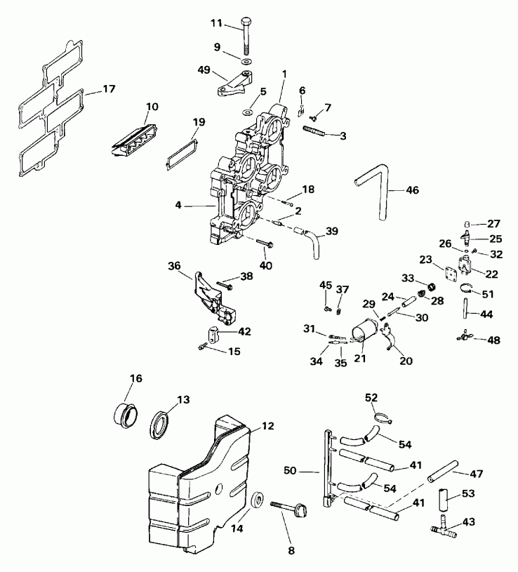  ������� E115TSXEUA 1997  - take Manifold / take ���������