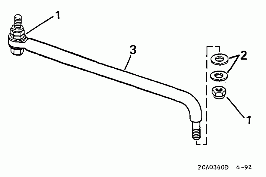��������� ��������� EVINRUDE E130TXAUM 1997  - eering Link Kit