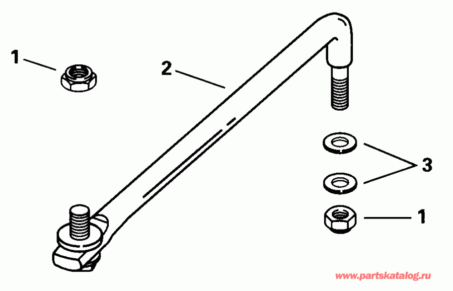 �������� ��������� ����� EVINRUDE E150IXEUC 1997  - eering Link Kit / ee������ ����������� Kit