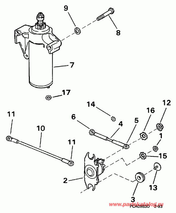 ��������� ������� E15EEUC 1997  - arter Motor & Solenoid