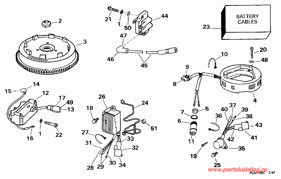 ��������� ����� Evinrude E15FREUA 1997  - Electric - Electric