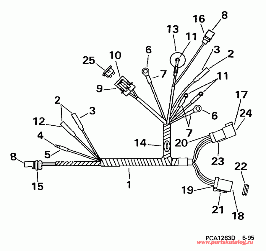 �������� ����� EVINRUDE E15FREUA 1997  - Remote Electric