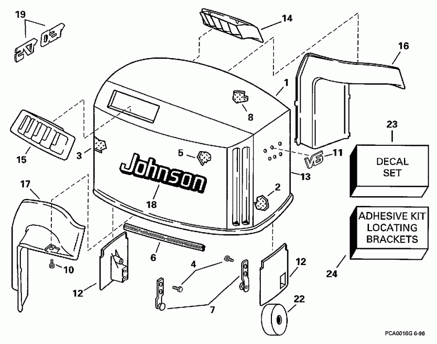  ������� E175EXEUC 1997  - Johnson