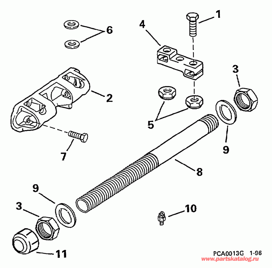 �������� ��������� ����� EVINRUDE E175NXEUE 1997  - 150gl, Sl - 175gl, Sl Only - 150gl, Sl - 175gl, Sl Only