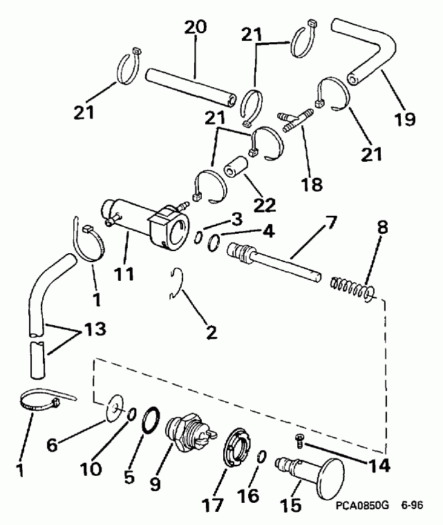  Evinrude E20CRLEUM 1997  - imer System - imer System
