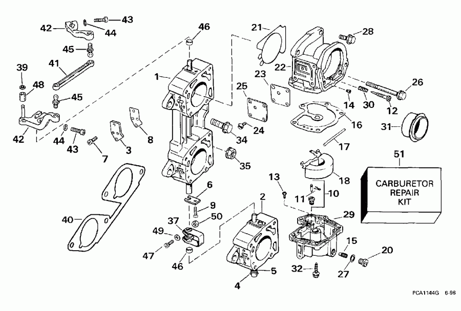����� EVINRUDE E225CXEUD 1997  - 225