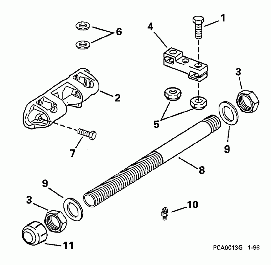 �������� ��������� ����� EVINRUDE E225CXEUD 1997  - Optional / �����