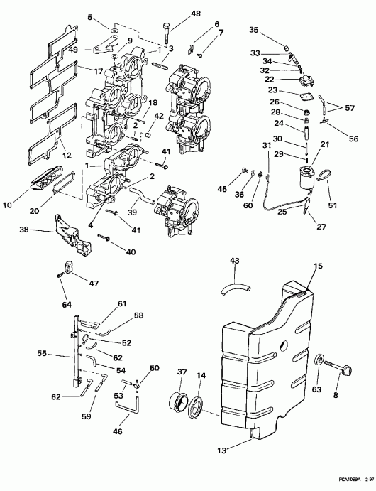 ��������� ����� ������� E225TXEUD 1997  - take Manifold - take ���������